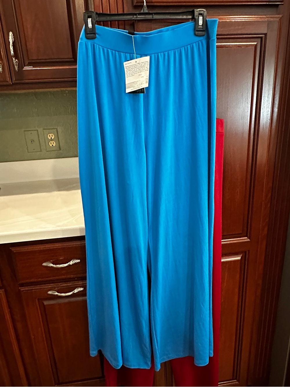 Final markdown!- XL Antthony Aqua & Iman Wide Leg Pants (very good shape)
